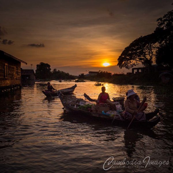 Mechrey, floating village, Siemreap | Cambodia Images